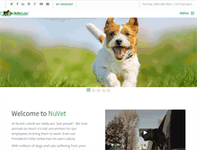 Tablet Screenshot of nuvetlabs.com